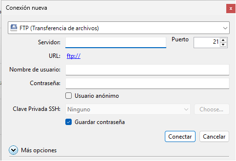 CyberDuck New Connection
